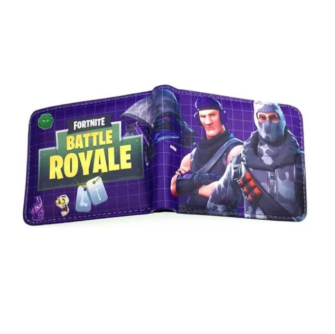 High Quality Fortnite Leather Wallet For Gamers