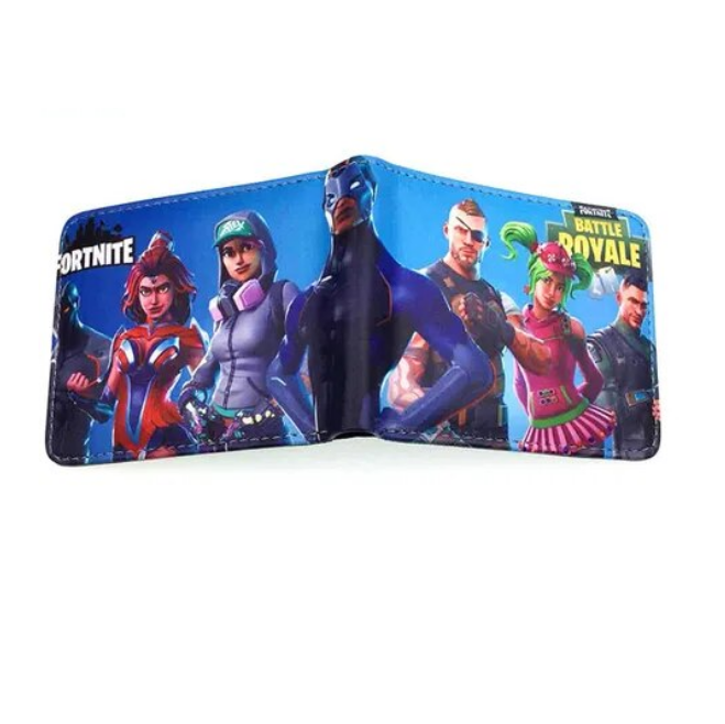 Popular Leather Anime Wallets For Fortnite Fans