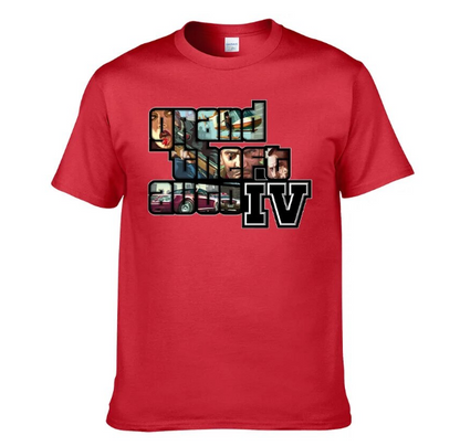 Tshirt Gta 6 Anime Game Novel Printing Casual