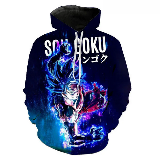 Anime Dragon Ball Super Digital Printing Hoodie Unique