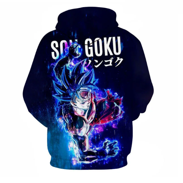 Anime Dragon Ball Super Digital Printing Hoodie Unique