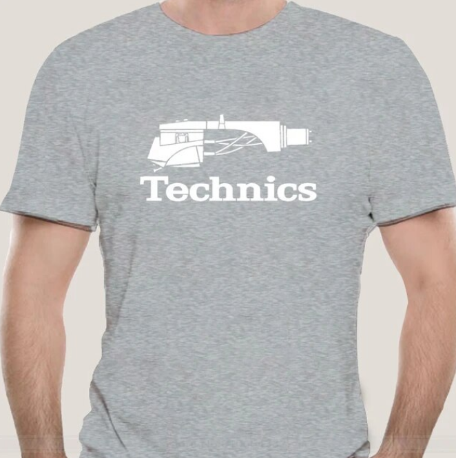 Technics Logo Dj 1200 Turntable Music Tshirt