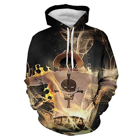 Portgas D Ace 3D Hoodies Men Fashion