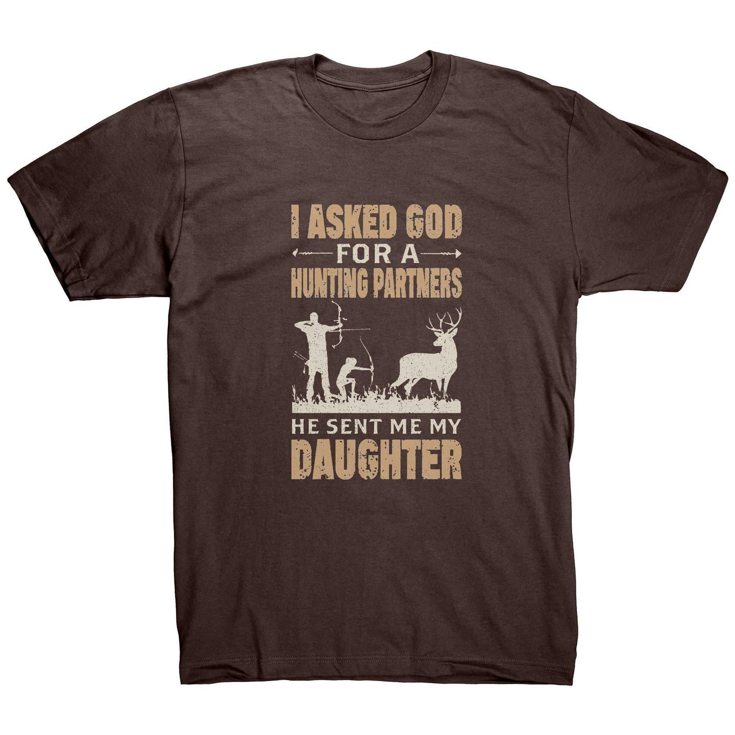 He Sent Me My Daughter Mens Tshirt Fashion Unique