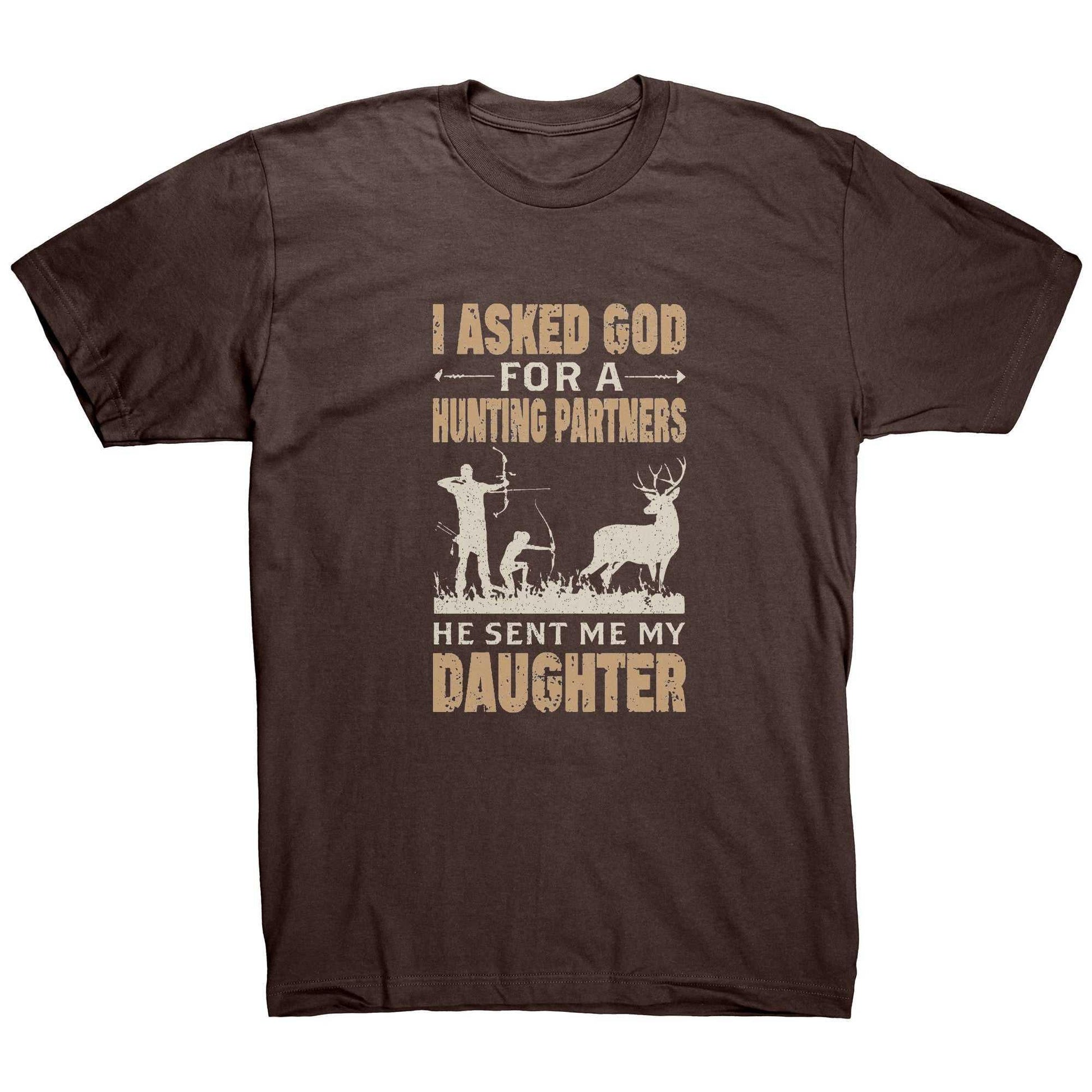 He Sent Me My Daughter Mens Tshirt Fashion Unique