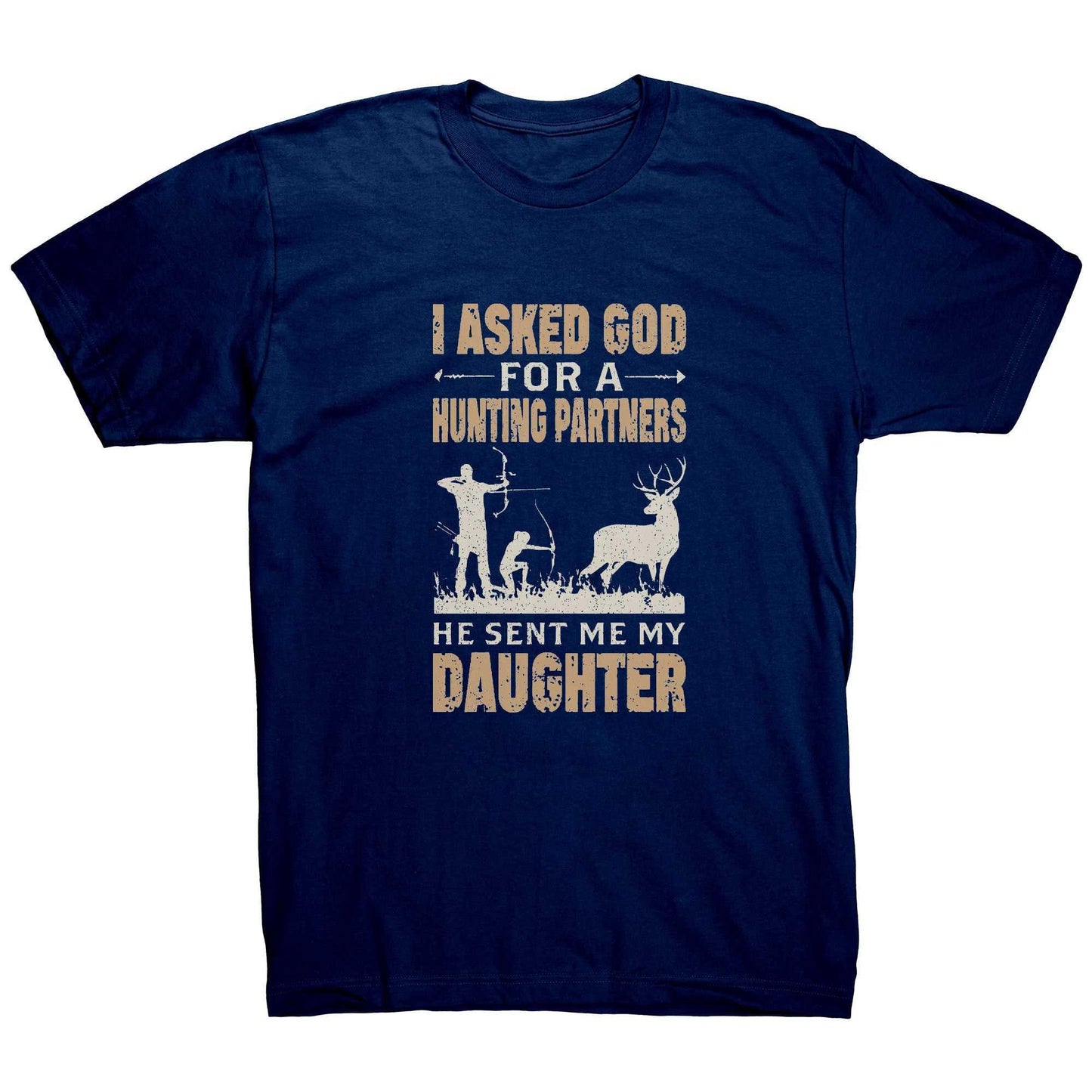 He Sent Me My Daughter Mens Tshirt Fashion Unique