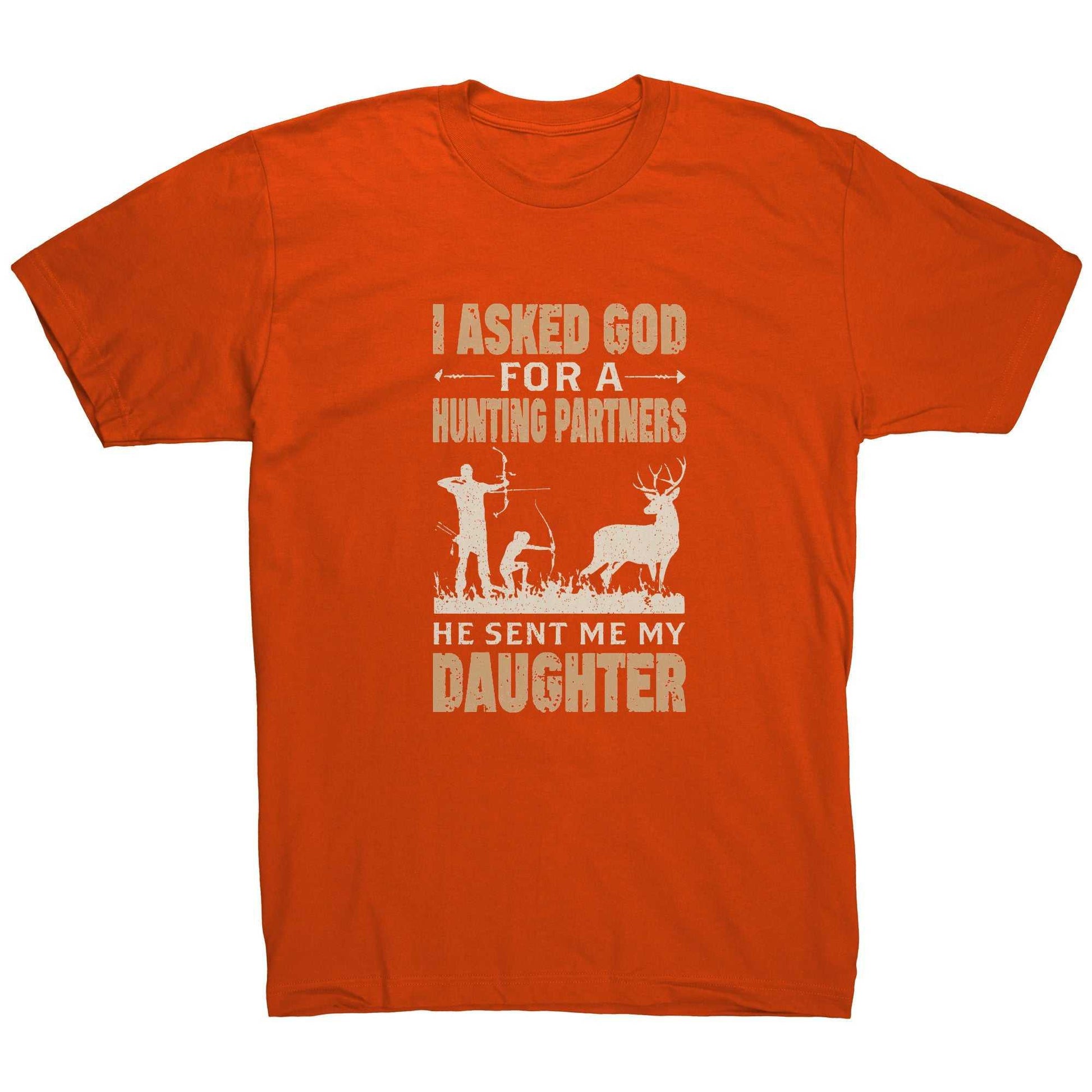 He Sent Me My Daughter Mens Tshirt Fashion Unique