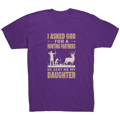 He Sent Me My Daughter Mens Tshirt Fashion Unique