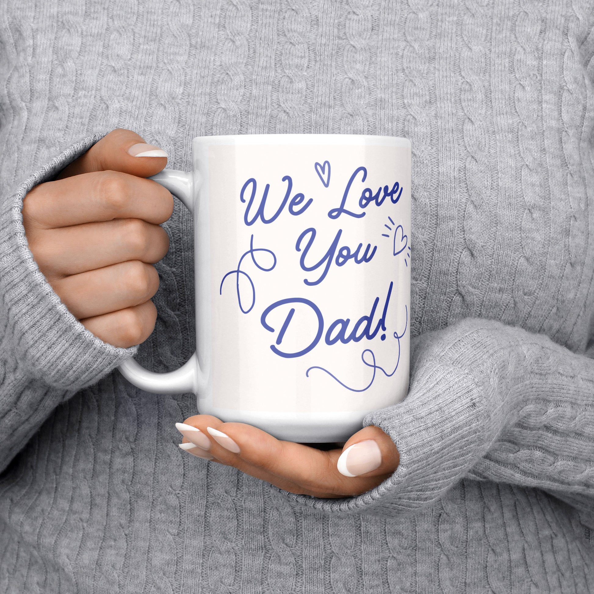 Lettering Father Day Mug 15 Oz - DUGO
