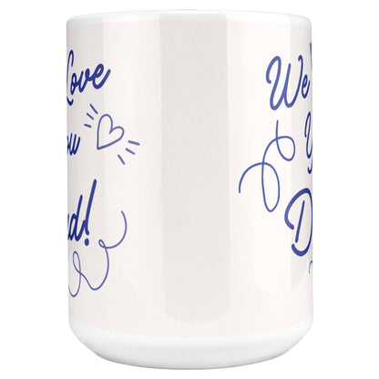 Lettering Father Day Mug 15 Oz - DUGO