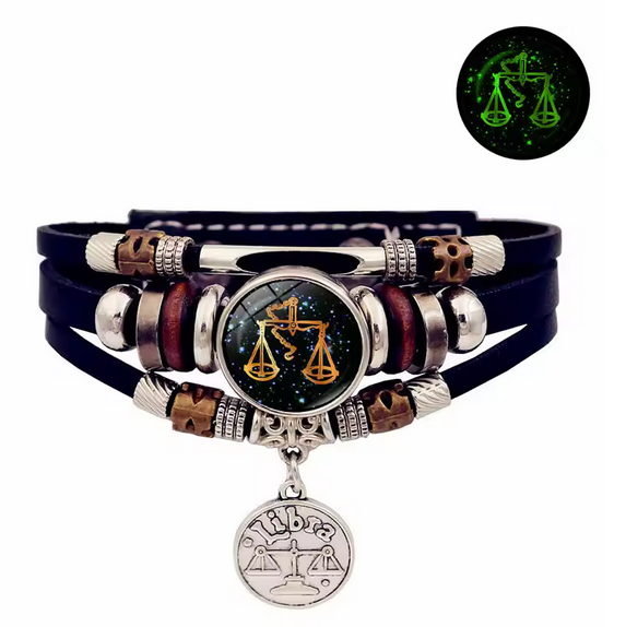 Luminous 12 Constellation Vintage Bracelet