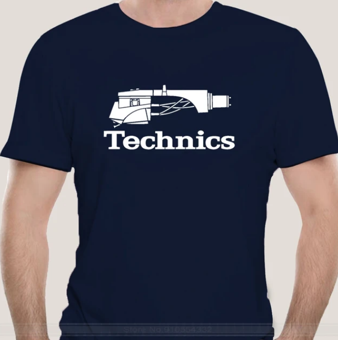 Technics Logo Dj 1200 Turntable Music Tshirt