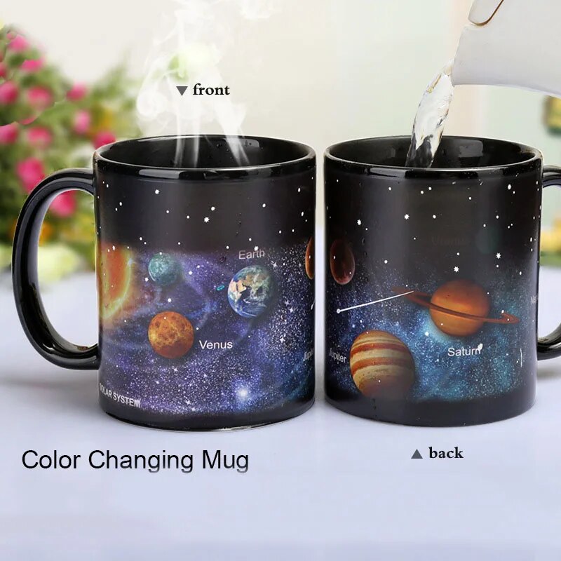 Style Ceramic Cups Changing Color Mug Milk Coffee Mugs