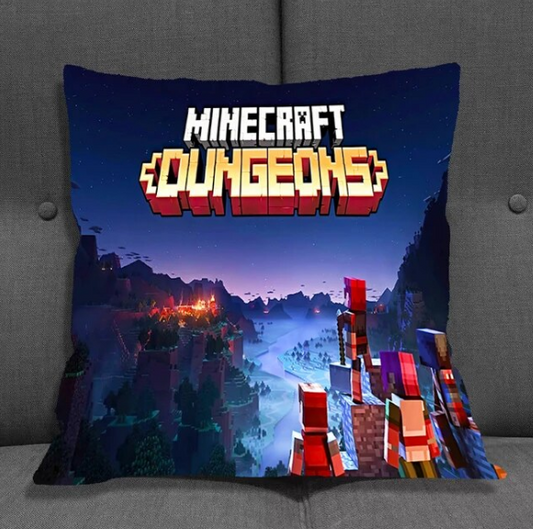 Minecraft Dungeons Cushions Covers For Bed Pillows Decorative