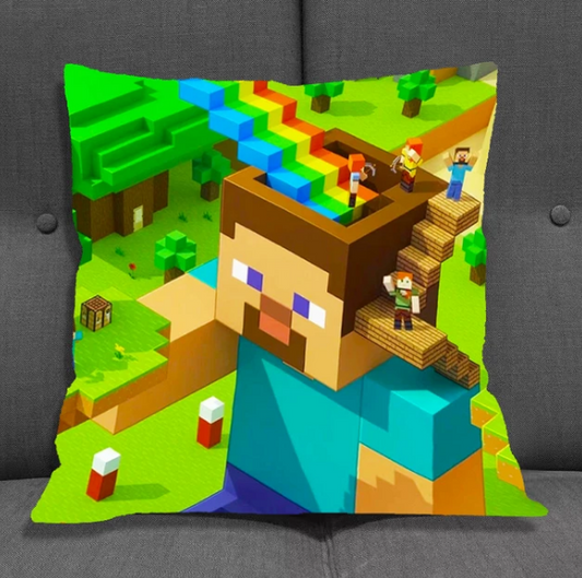 Minecraft Cushions Covers For Bed Pillows Multi Color