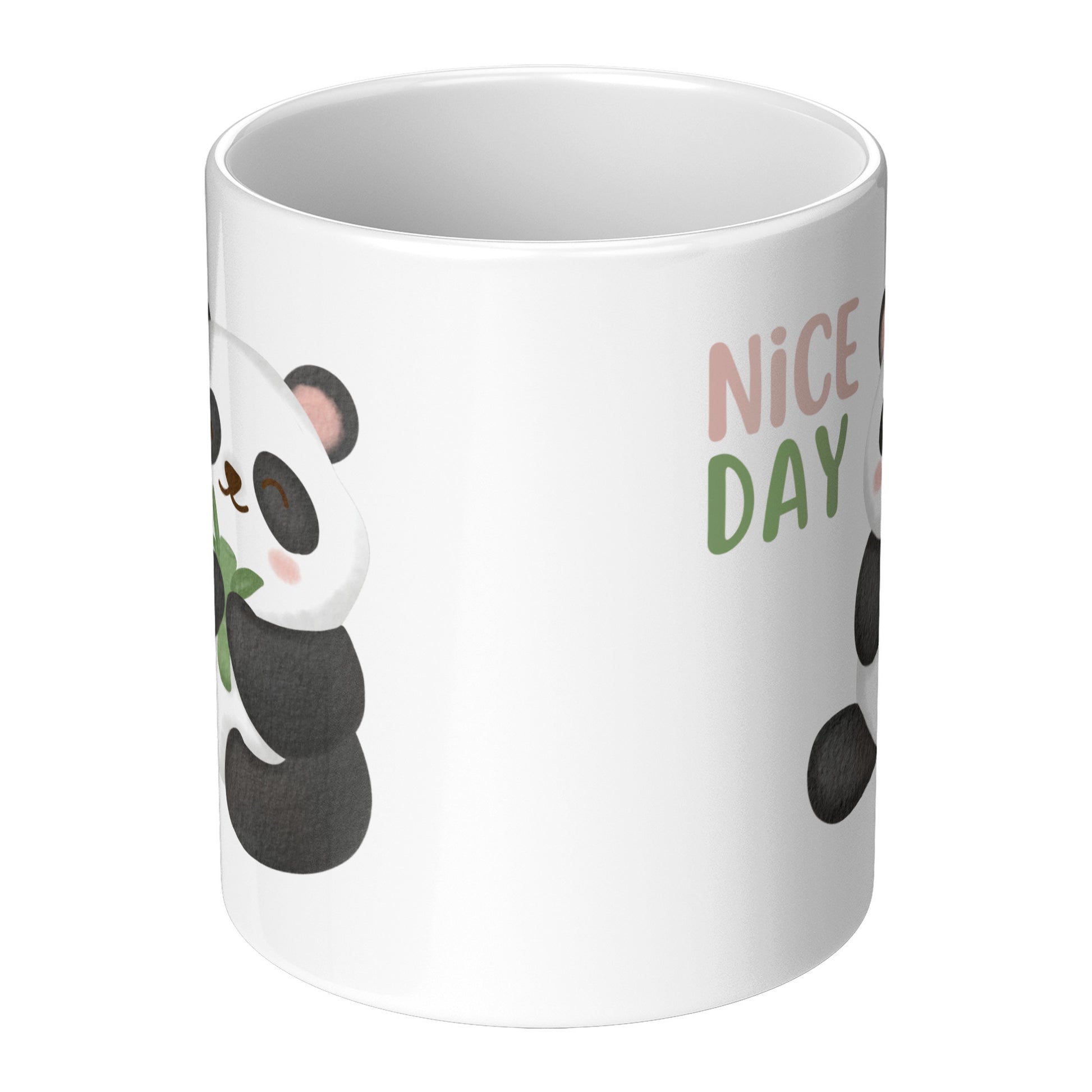Panda Nice Day Mug Size 11 Oz - DUGO