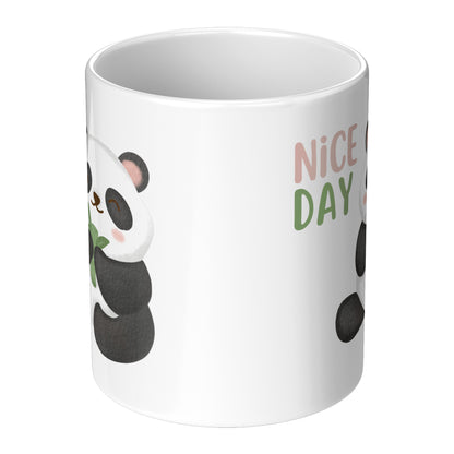 Panda Nice Day Mug Size 11 Oz - DUGO
