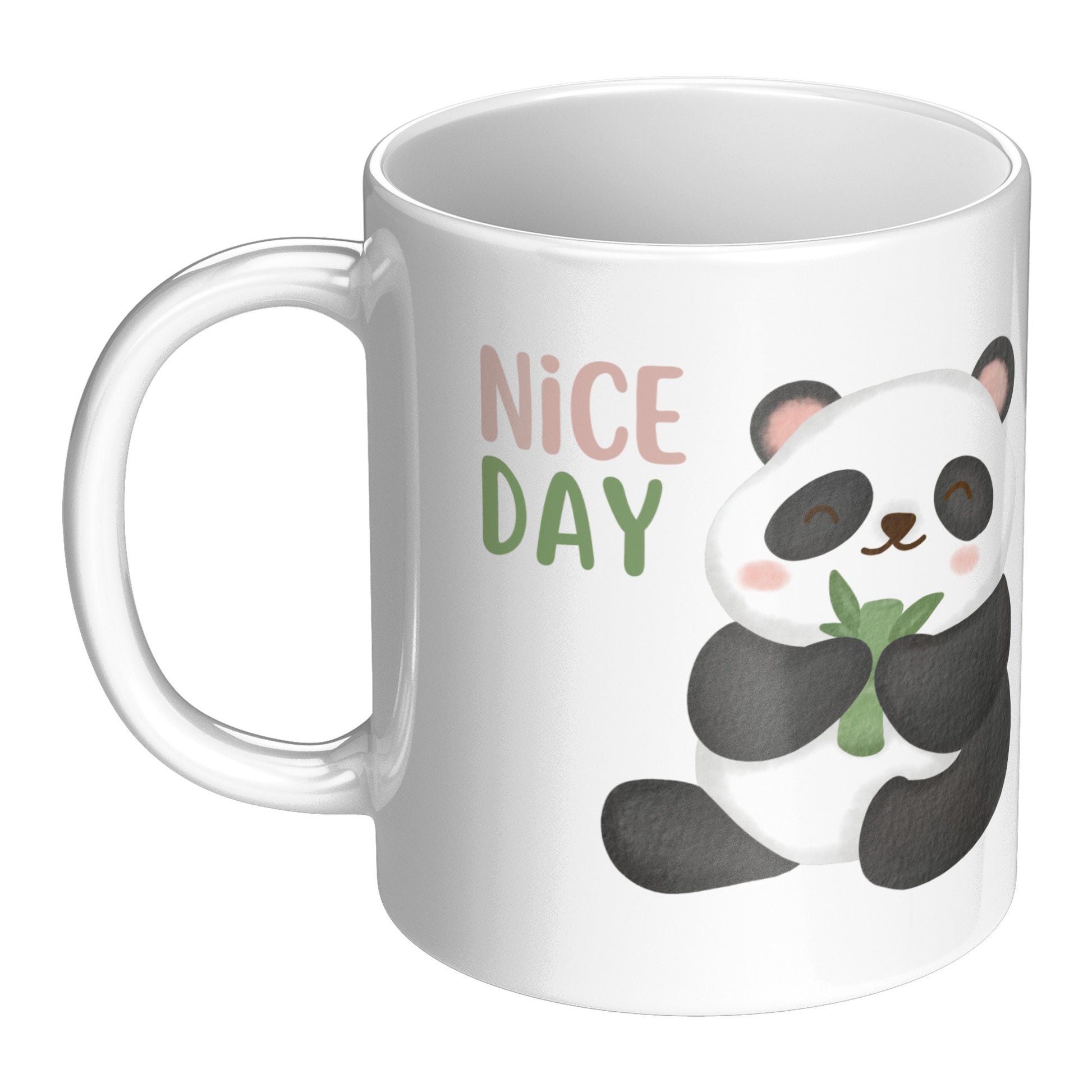 Panda Nice Day Mug Size 11 Oz - DUGO
