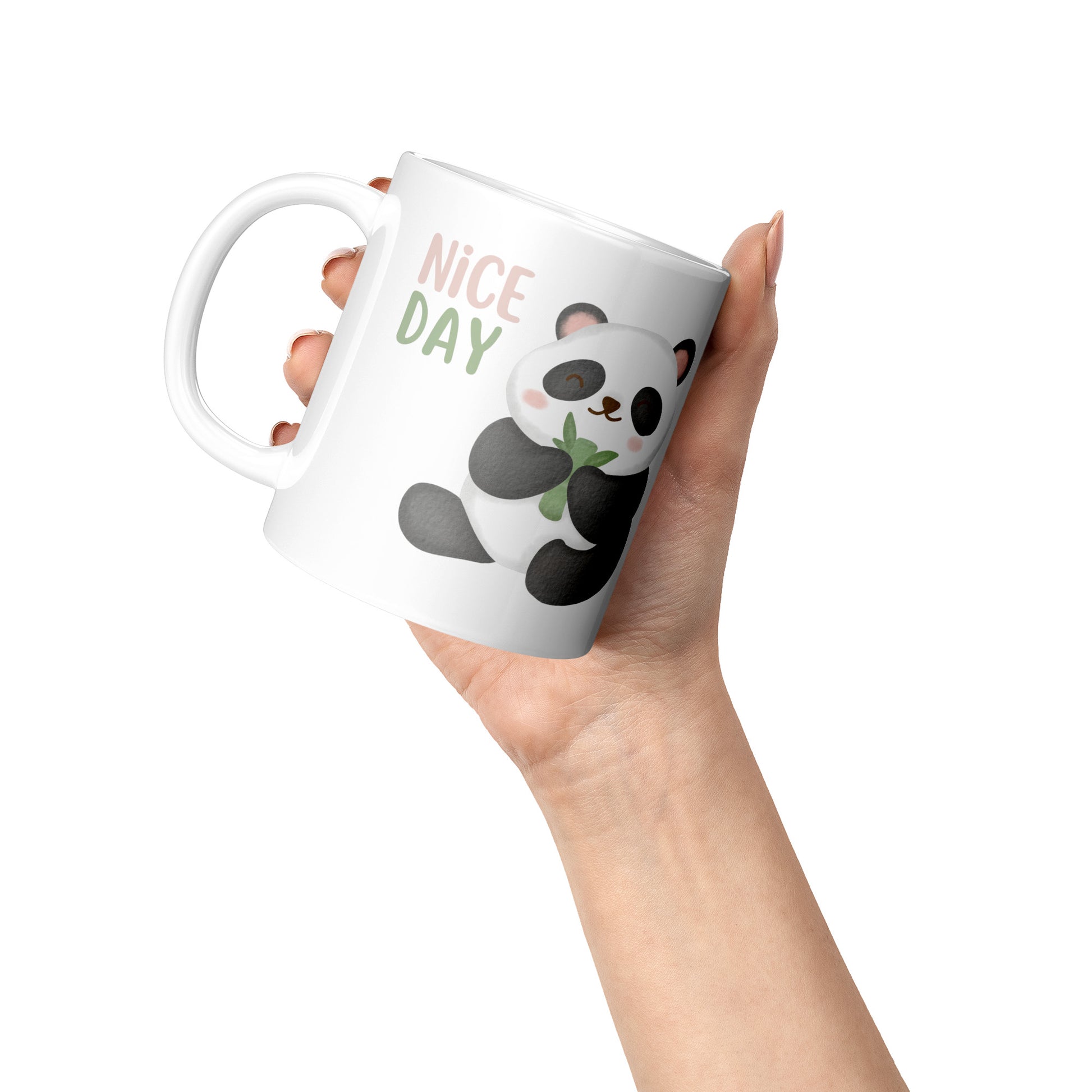 Panda Nice Day Mug Size 11 Oz - DUGO