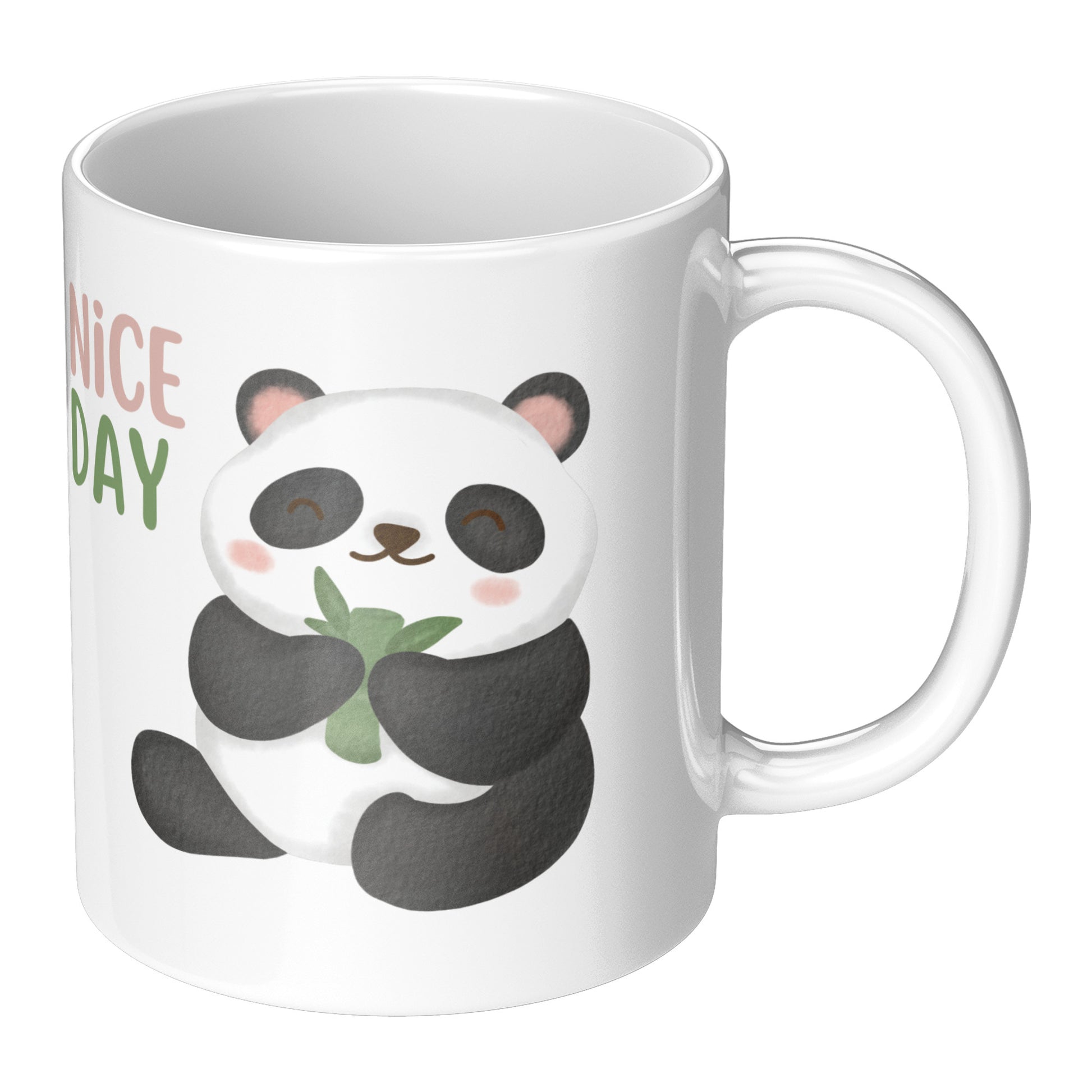 Panda Nice Day Mug Size 11 Oz - DUGO