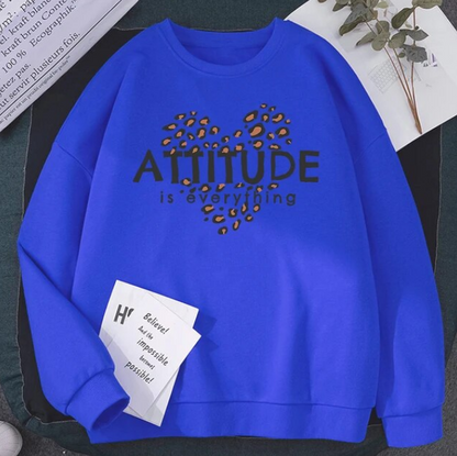 Pullovers For Women My Heart Is Attitude Sweatshirts