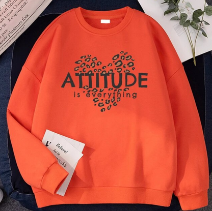 Pullovers For Women My Heart Is Attitude Sweatshirts