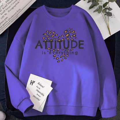 Pullovers For Women My Heart Is Attitude Sweatshirts