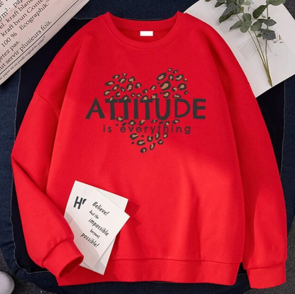 Pullovers For Women My Heart Is Attitude Sweatshirts