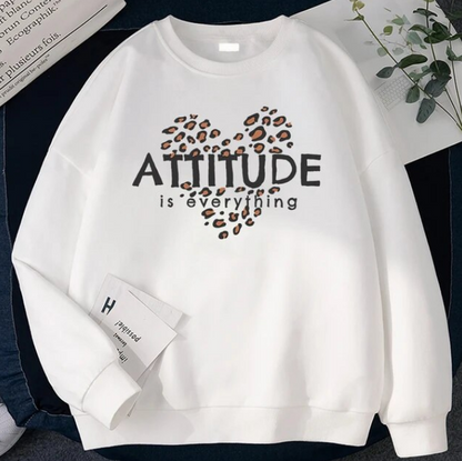 Pullovers For Women My Heart Is Attitude Sweatshirts