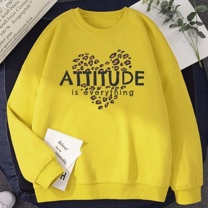 Pullovers For Women My Heart Is Attitude Sweatshirts