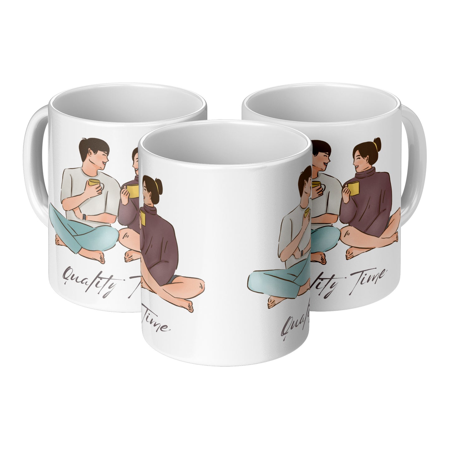 Quality Time Mug Size 11 Oz - DUGO