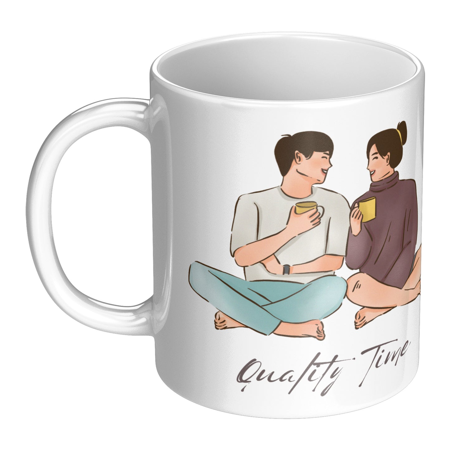 Quality Time Mug Size 11 Oz - DUGO