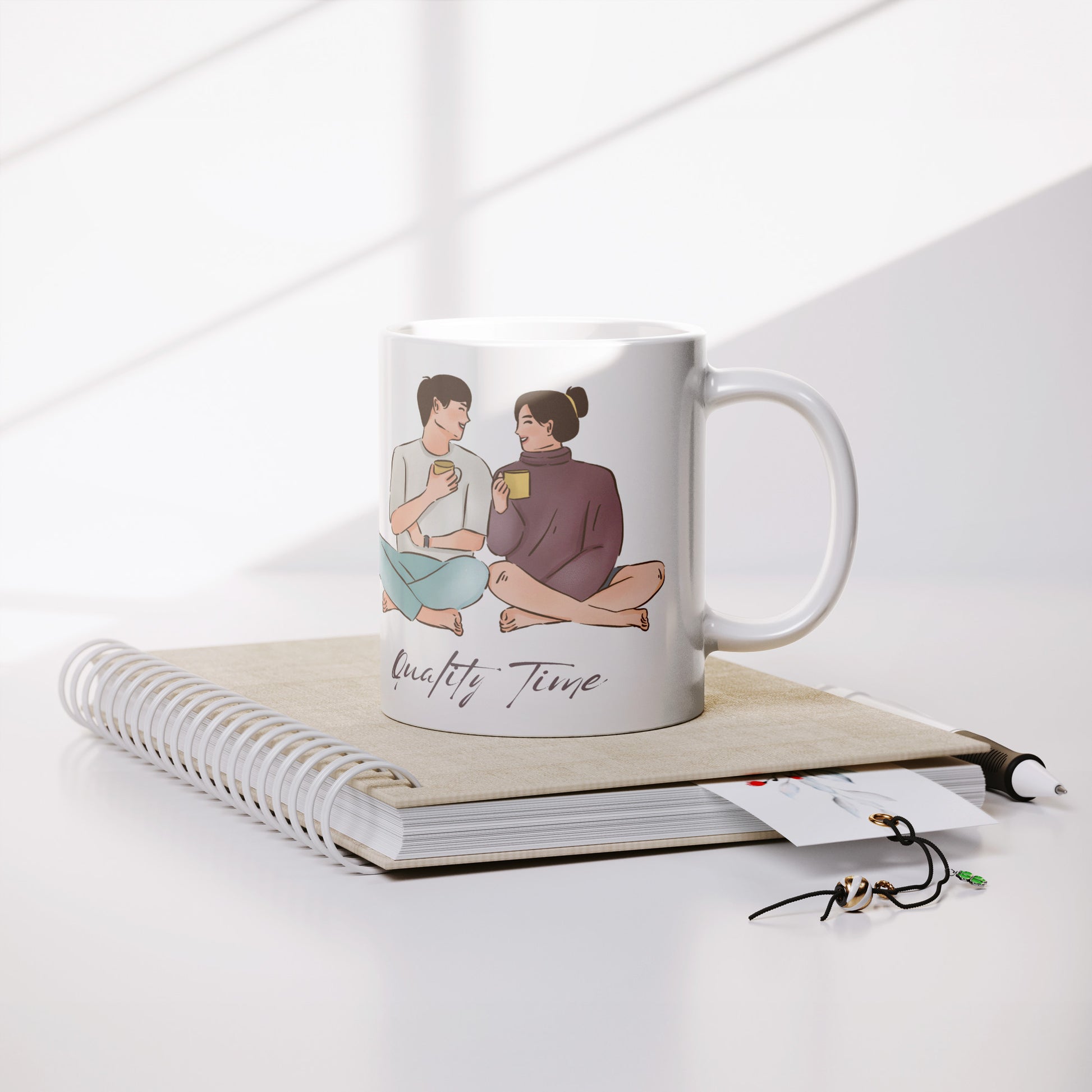 Quality Time Mug Size 11 Oz - DUGO