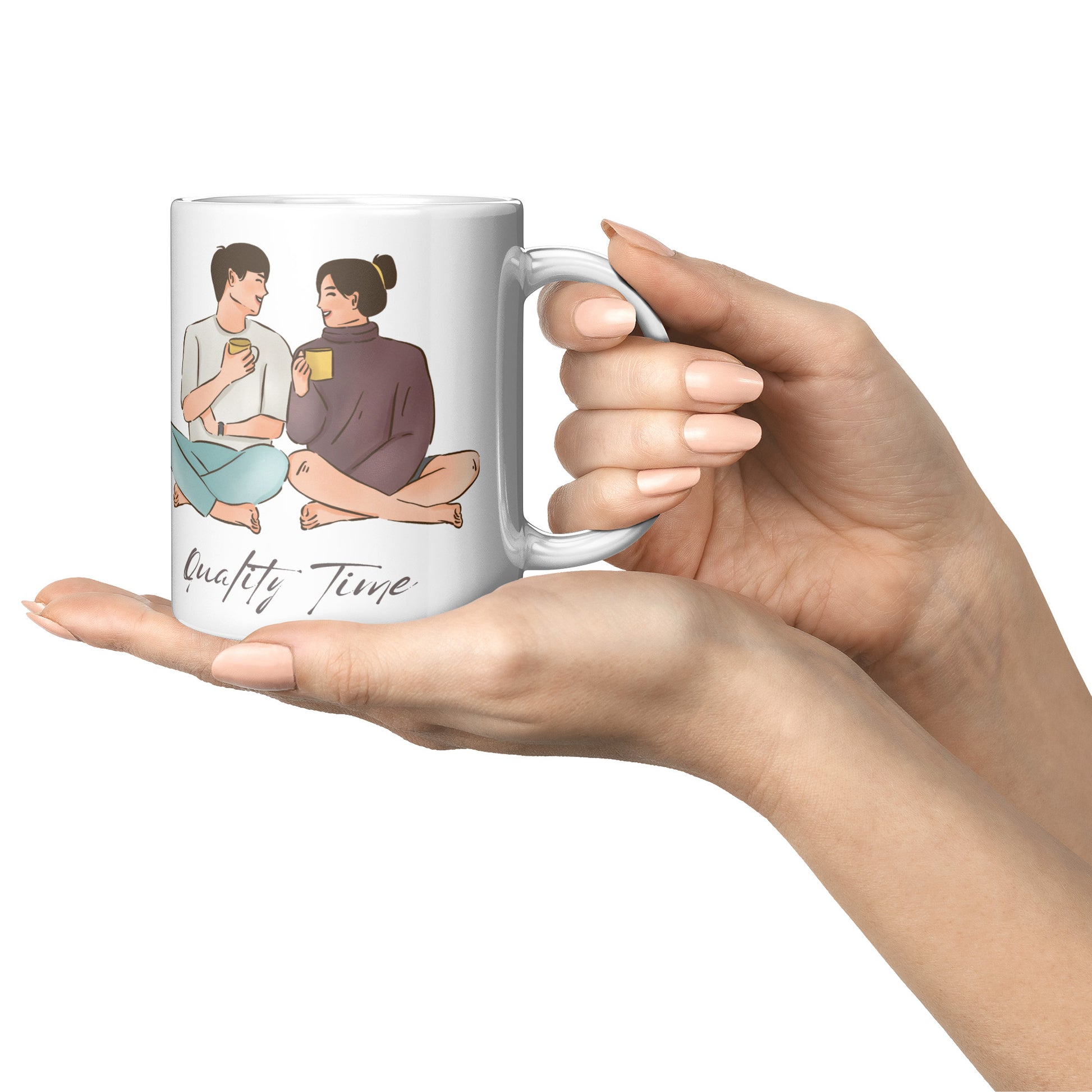 Quality Time Mug Size 11 Oz - DUGO