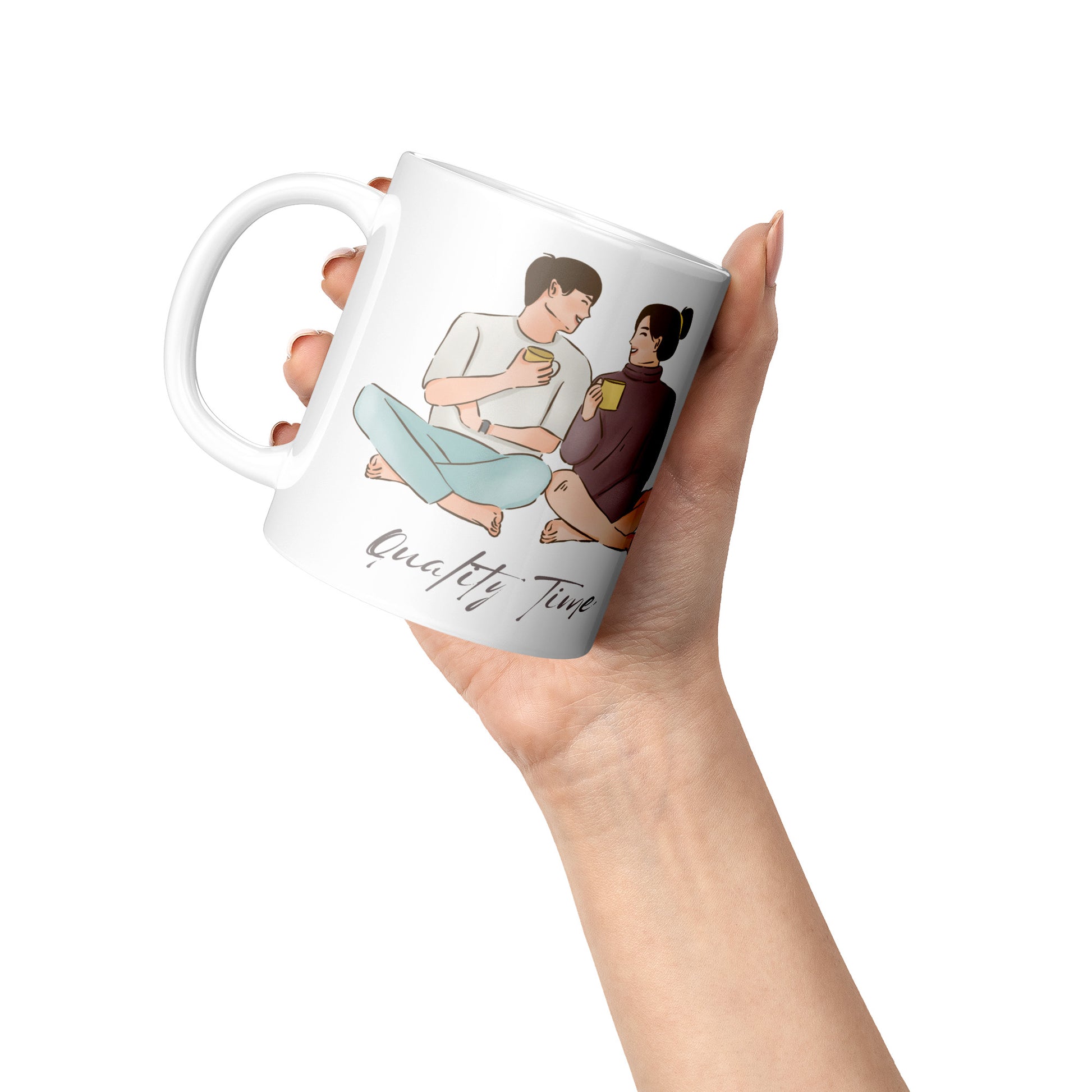 Quality Time Mug Size 11 Oz - DUGO