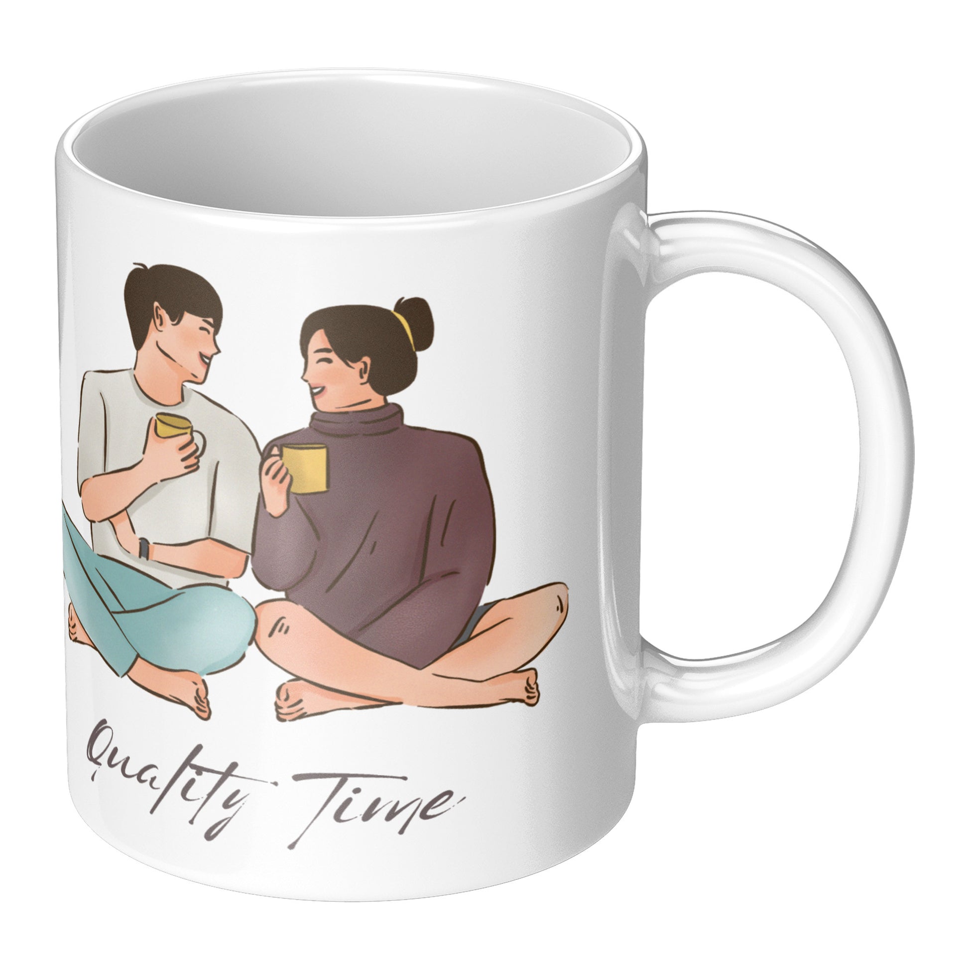 Quality Time Mug Size 11 Oz - DUGO