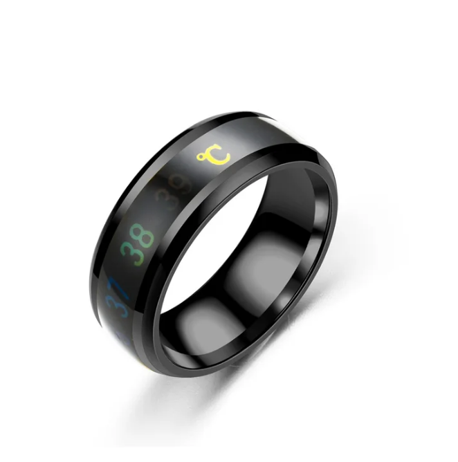 Temperature Ring Titanium Steel Mood Emotion Feeling Intelligent