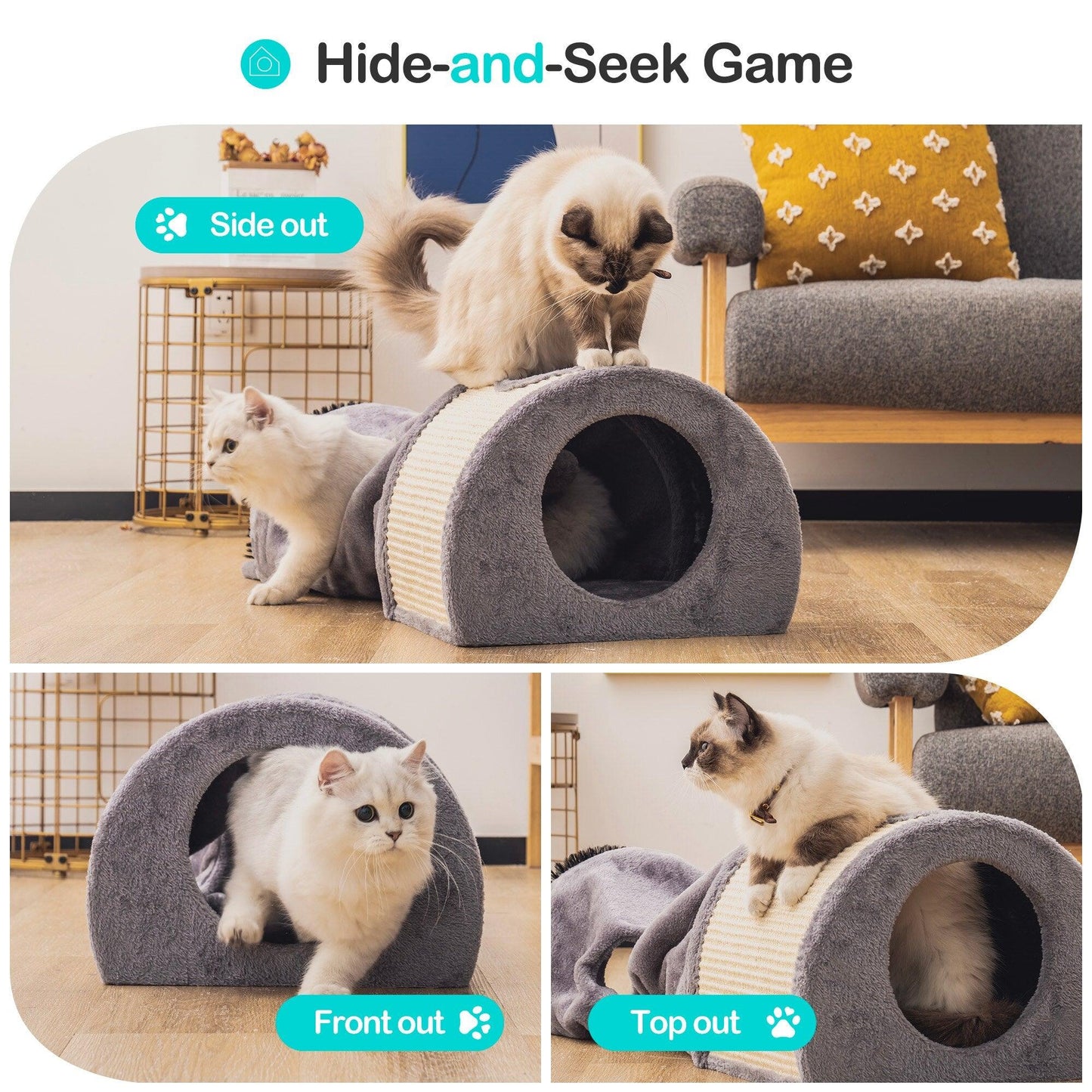 Cat Bed Toys Soft Comfortable Multifunction