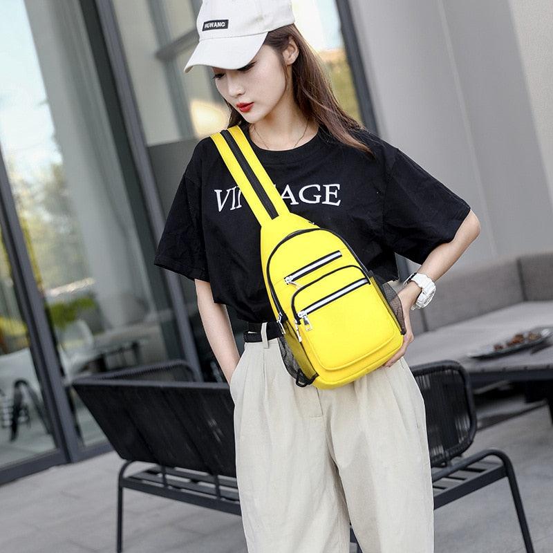 Backpack Chest Bag Sling Messenger Bags Female Sports Bag Mini