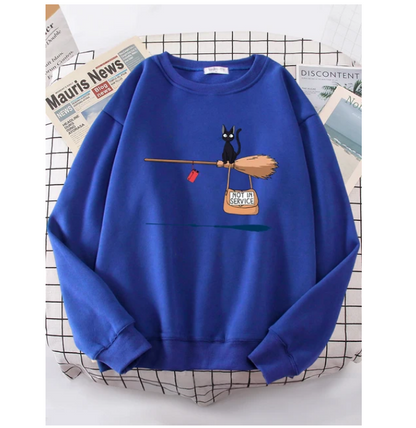 Kiki Delivery Service Cartoons Anime Sweatshirt Fashion