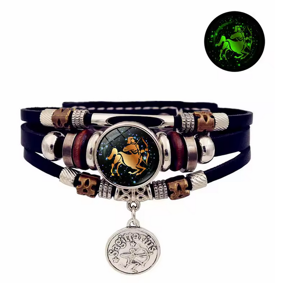 Luminous 12 Constellation Vintage Bracelet