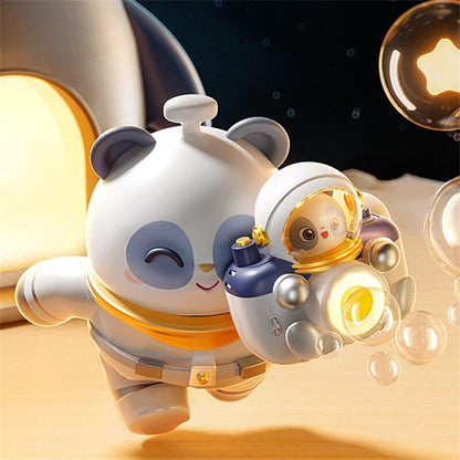 Space Theme Bubble Camera Electric Spray Bubbles Machine