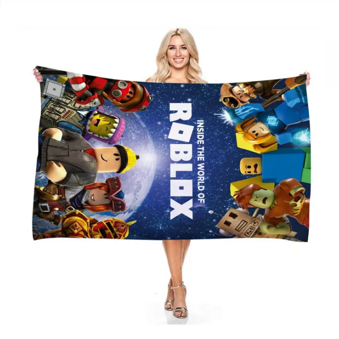 Roblox Virtual World Series 3D Beach Towel - DUGO