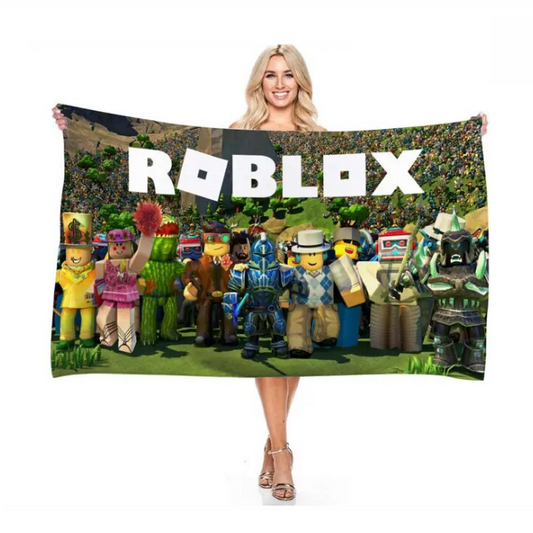 Roblox Virtual World 3D Beach Towel Edition - DUGO