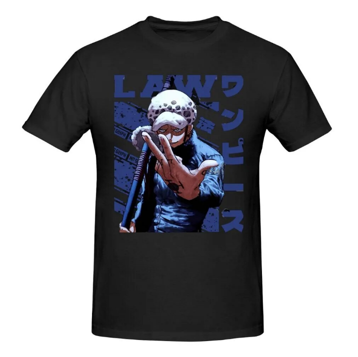 Men Trafalgar Law Tshirt