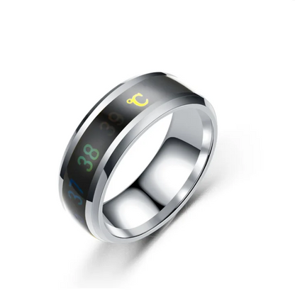 Temperature Ring Titanium Steel Mood Emotion Feeling Intelligent