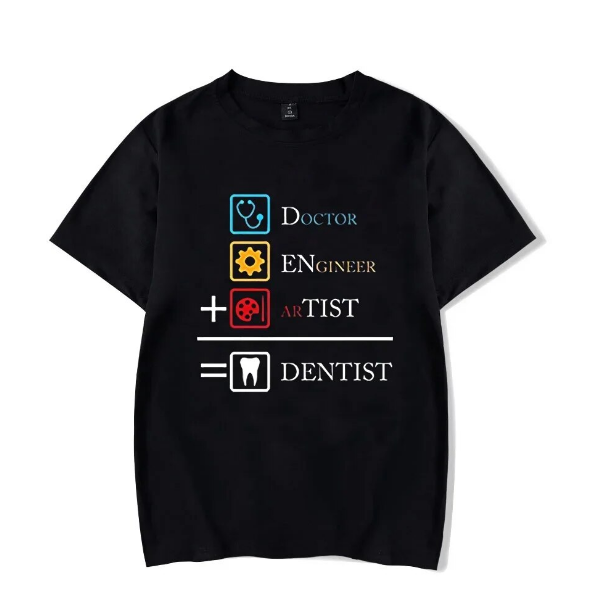 Tshirt Doctor Engineer Artist Equal Dentist Funny