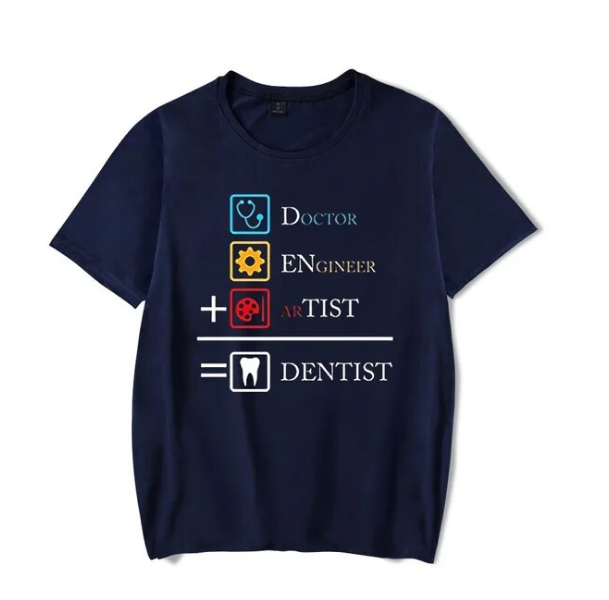 Tshirt Doctor Engineer Artist Equal Dentist Funny