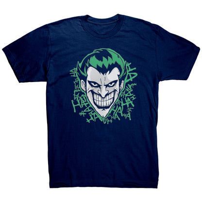 Tshirt Print Face Joker Fashion - DUGO