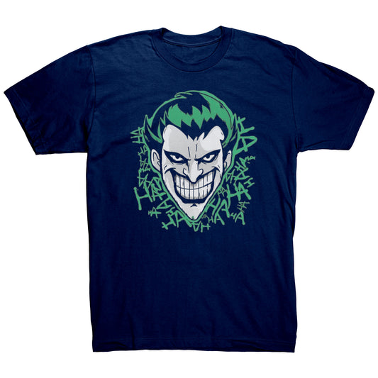 Tshirt Print Face Joker Fashion - DUGO